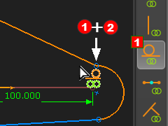 Method 2: Select 2 x Sketch-Elements