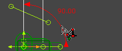 Drag to move a Dimension