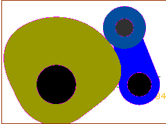 Cam with Circular or Round Cam-Follower