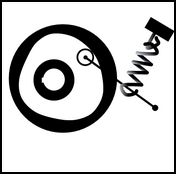 Internal Rotary Flat or Plate Cam, Oscillating or Swinging Arm Cam Follower Output, Spring Force Closed