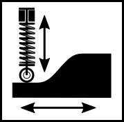 Cam - Linear Cam Slide, Translating or Reciporcating Cam Follower Output, Spring or Force Closed