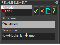 Rename dialog
