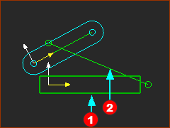 The Line in the Mechanism-Editor