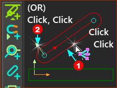 Double-Click Part-Outline (or Y-axis)