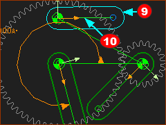 Part for Gear2 in Gear-Pair 2