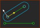 + 1 Part = 3 DoF Total DoF = 3