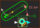 M=DoF–Mot-Dim FBs  Mobility = 1 –1 = 0
