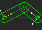 +1 Joint = –2 DoF Total DoF=6–2–2–2=0