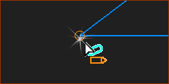 SHIFT+Click the sketch-element to identify constraints