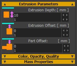 Extrusion Parameters