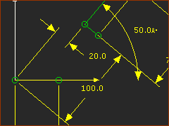 Dimensions to locate the position and direction of the Sliding-Axis Dimensions to locate the position and direction of the Sliding-Axis