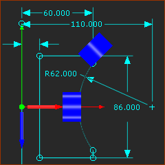 Sketch of Cam-Blanki Part-Editor