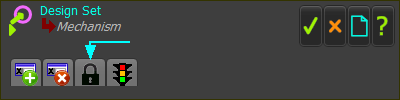 Design-Set dialog - UNLOCKED
