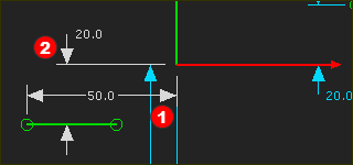 Dimensions Gray in Part-Editor