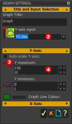 Graph Settings: Limits of Measurement Graph Settings: Limits of Measurement