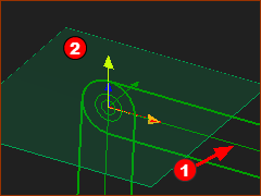 Mechanism-Editor: Plane to CAD- Line