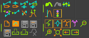 MotionDesigner toolbars