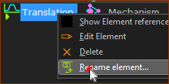 Shortcut menu 