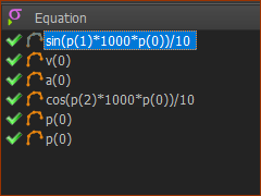 Reduce the motion range by a factor of 10 Reduce the motion range by a factor of 10