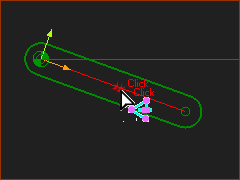 Double-click a CAD-Line