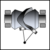 Rotary Globoidal Rib Cam, Oscillating or Swinging Arm Cam Follower Output, Form or Body Closed