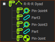 MD-SolvedElements in RRRdyad