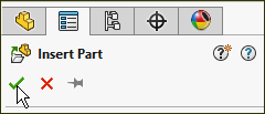 SOLIDWORKS: Insert Part