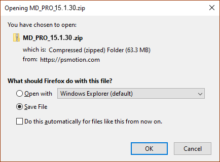 Download - Save to Disk
