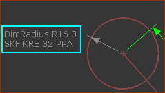 Cam-Follower Radius & Follower-Roller Part- Number