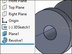 Cam-Blank in SOLIDWORKS