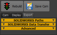 Export tab