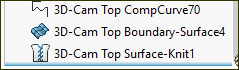 XYZ Curves, Surface, Knit features