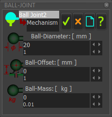 Ball-Joint dialog