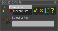 Point-Data dialog; without Point