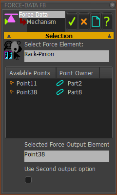 Force-Data FB dialog