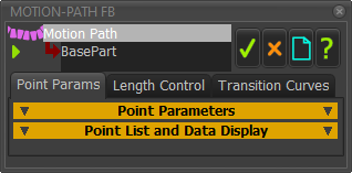Motion-Path dialog