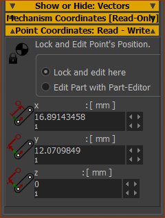 Point Properties dialog