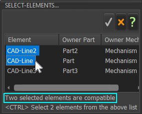 Two Lines are Compatible