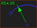 MD-Dimension-Radius-Arc