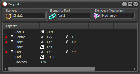 MD-Element-Properties-Arc