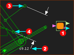 Measurement FB between two Points