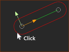 Select the Part-Outline near start-Point.