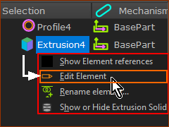 SELECTION-WINDOW: Right-Click