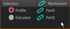 Profile AND Extrusion in Selection-Window