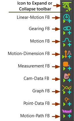 Kinematic FB toolbar