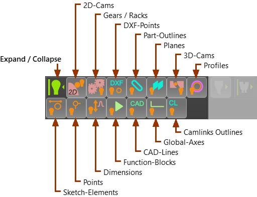 Display Filters toolbar