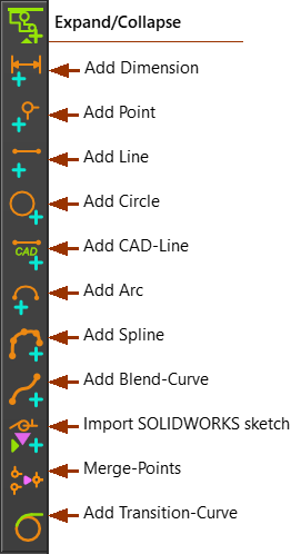 Geometry toolbar [Click text to see more...]