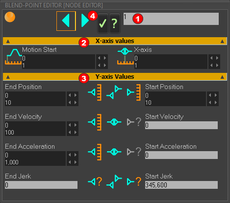 BLEND-POINT EDITOR