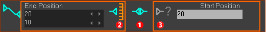 Blend-Point Editor: Equal Positons - Non-Progressive End of Motion = Start of Motion
