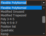 Motion-Law Selector